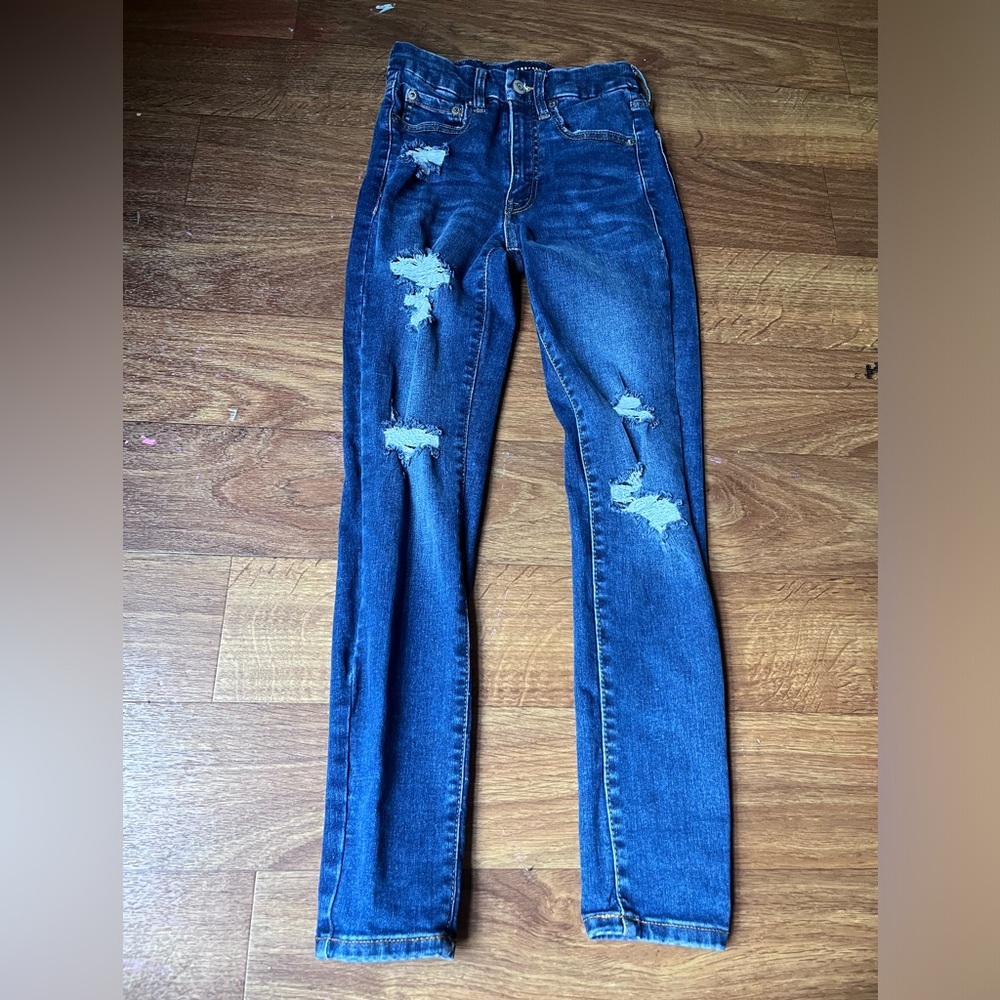 High rise jeggings